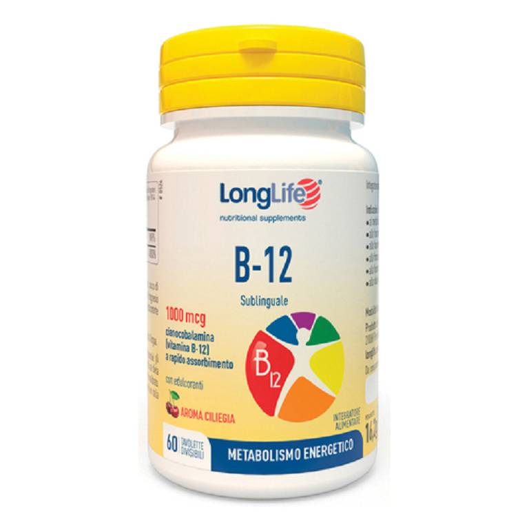 LONGLIFE B12 1000MCG 60TAV