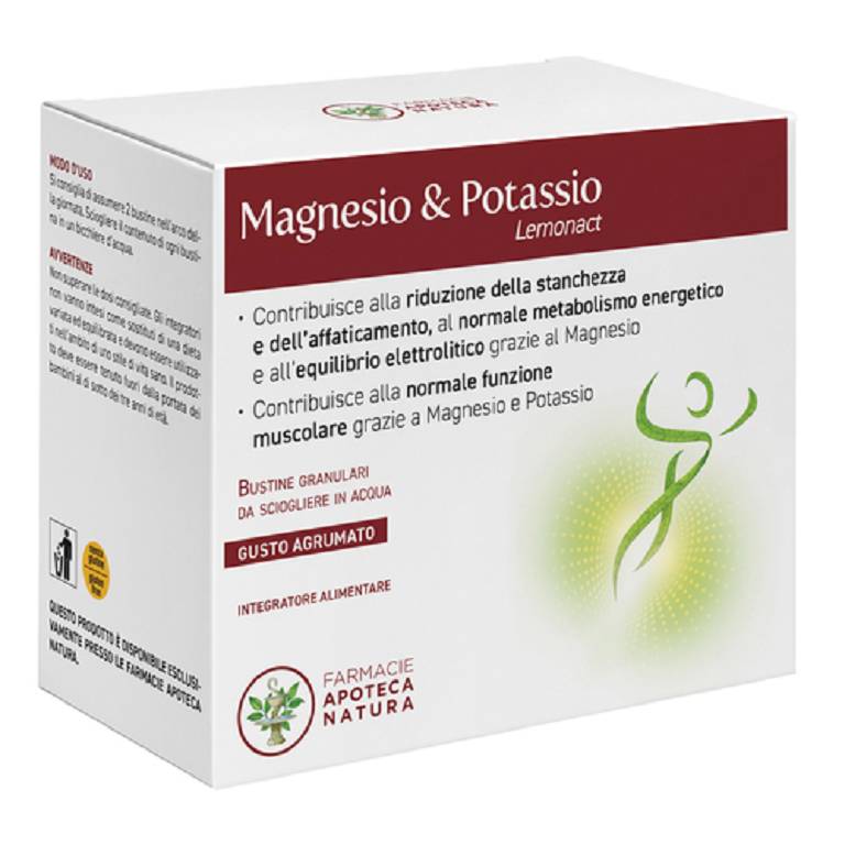 MAGNESIO E POTASSIO 20BUST GRA