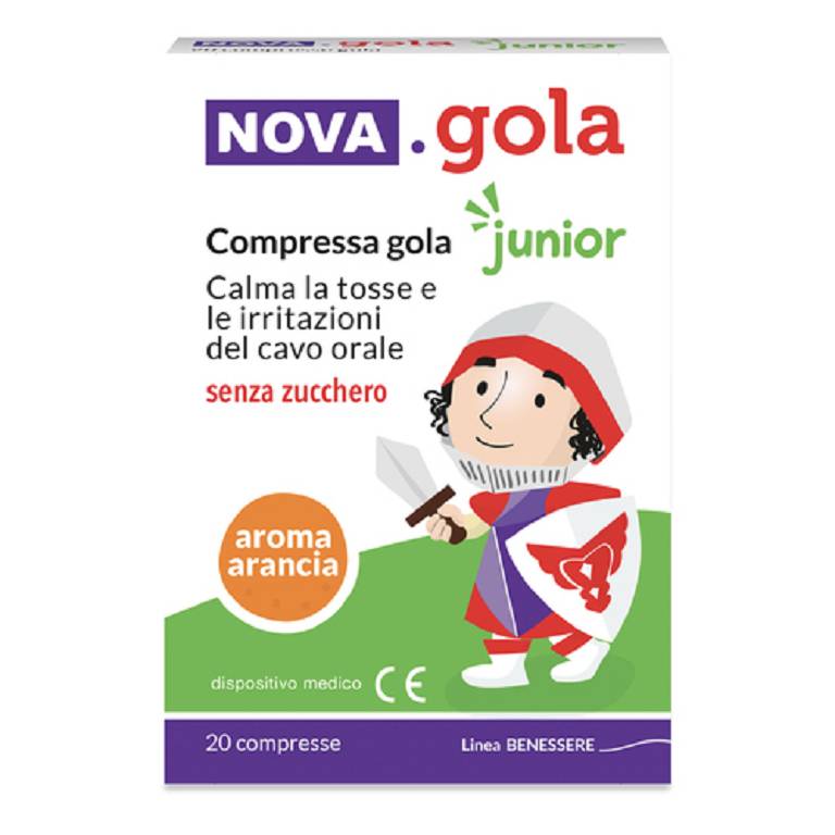 NOVA GOLA JUNIOR ARANCIA 20CPR