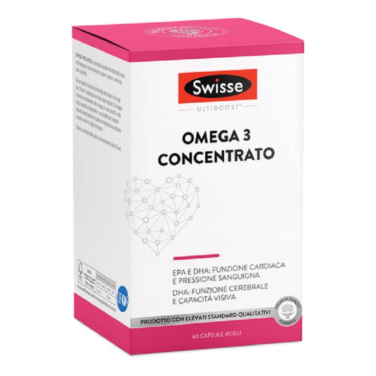 SWISSE OMEGA 3 CONC 60CPS