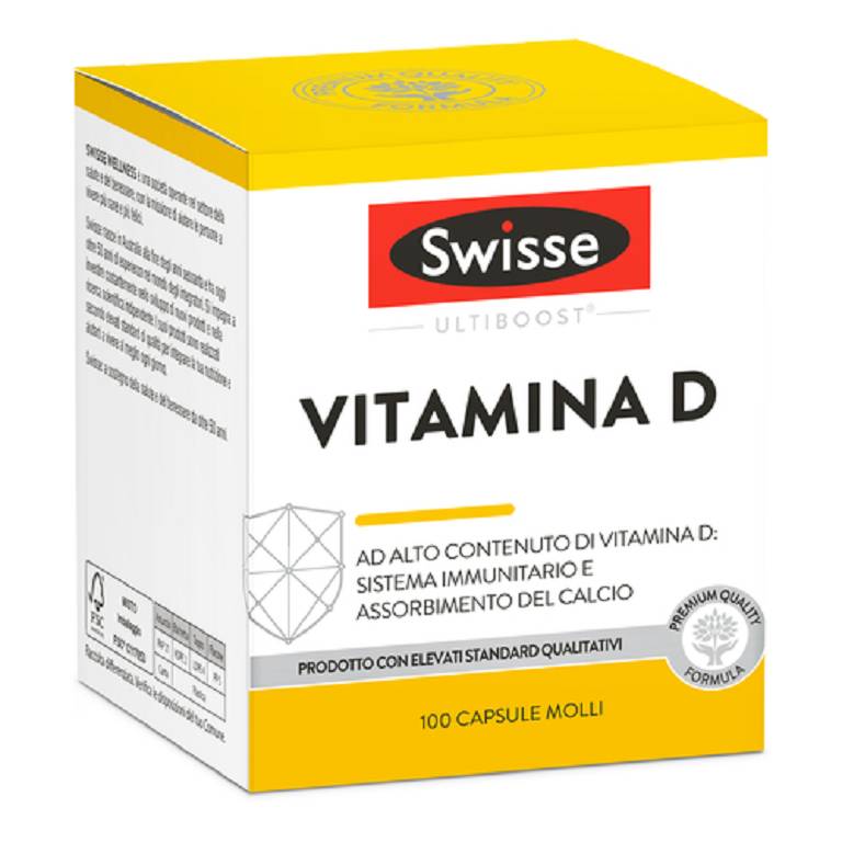 SWISSE VITAMINA D 100CPS