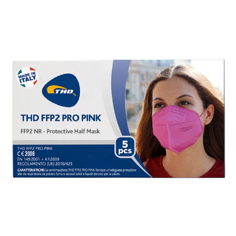 THD MASCHERINA FFP2 PRO PINK 5